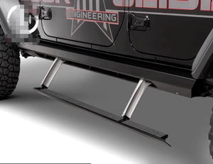 Repuestos para Jeep Wrangler, Estribo Lateral Automático <span class=keywords><strong>de</strong></span> 2 y 4 <span class=keywords><strong>Puertas</strong></span>, 2 Motores - Product Image 2