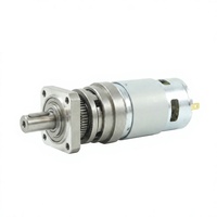 Moteur CC à courant continu 775 à couple élevé, 12 V 24 V, 42 mm 45 mm, avec boîte de vitesses planétaire, rapport de réduction 1/64