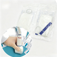Housse de protection stérile jetable transparente pour sonde d'échographie, membrane d'isolation pour transducteur d'échographie B