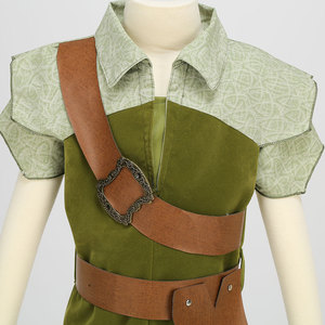 Costume da Elfo <span class=keywords><strong>Peter</strong></span> <span class=keywords><strong>Pan</strong></span> per Bambini, Abiti per Spettacoli Scolastici, Travestimento per Feste <span class=keywords><strong>di</strong></span> Carnevale, Costume da Principe Ranocchio per Halloween - Product Image 5
