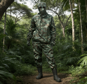 Ensemble de Camouflage Thermique Multispectral Anti-Infrarouge Moyen (FIR) et Anti-IR (AIR) Invisible pour Entraînement Professionnel en Ville et en Forêt - Product Image 3