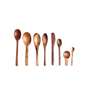 Ensemble de 8 couverts de tailles différentes, design fantastique, ensemble de couverts en bois pour hôtel et restaurant - Product Image 1