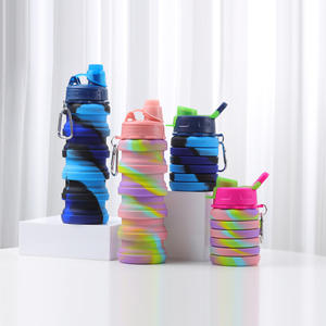 Taza de Silicona Portátil Unisex para Viajes, Deportes al Aire Libre y Campamento, Estilo Minimalista, Plegable y para Hervir Agua - Product Image 3