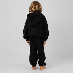 Conjuntos de Sudaderas con Capucha de Lana para Niños, Personalizables, Sudaderas Lisas de Lujo para Niños, Pantalones de Chándal, Conjuntos Deportivos para Niños - Product Image 3