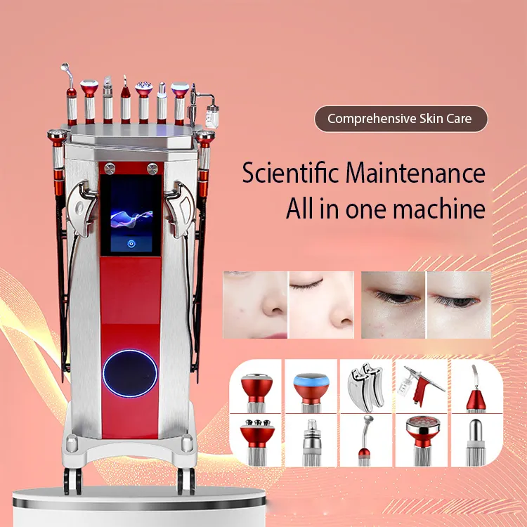 Rimpelverwijderingsmachine Huid-En Hoofdhuid-Testapparatuur Voor Huid-En Ooglifting Schoonheidsmachine Hydromdermabrasie-Machine