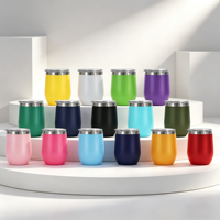 Mug à café isotherme en acier inoxydable avec logo personnalisé, mug à café isotherme sous vide anti-fuite pour cadeau d'entreprise