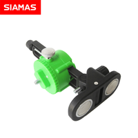 Support magnétique SIAMAS pour utilisation au niveau laser Support mural de type L avec aimants puissants Accessoire pour outil laser rotatif à 360 degrés
