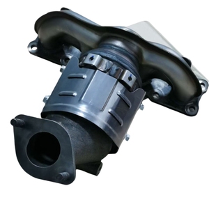 อะไหล่รถยนต์ OEM/ODM ใหม่เอี่ยม: ตัวเร่งปฏิกิริยาไอเสียมาตรฐานยูโร 5 เหมาะสำหรับรถยนต์ฮุนได ซานตาเฟ่ รุ่นใหม่ทั้งหมด เครื่องยนต์ 2.4 ลิตร ปี 2015-2017 - Product Image 2