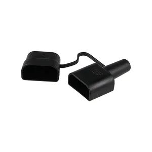 Perfect design anderson style 50A connector sheath with cover black for 50A plug Install protection shell