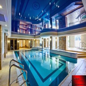 FOXYGEN Film décoratif en PVC bon marché pour piscine <span class=keywords><strong>Miami</strong></span> Conception de plafond de toit Plafond extensible en satin USA - Product Image 6