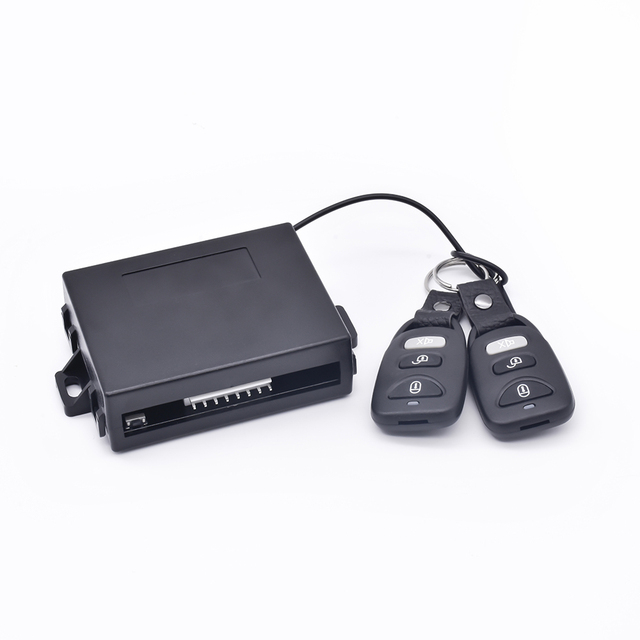 DC 24V Central Locking Alarm Security Kit Universal Car Auto Remote 4 Door Bracket Keyless Entry System