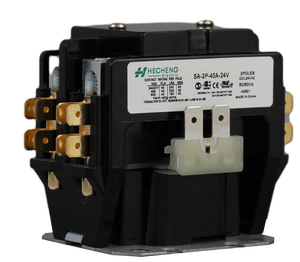 Contactor de propósito definido listado por UL <span class=keywords><strong>SA</strong></span> 2P 40A voltaje de bobina 120V 240V 277V para sistema HVACR - Product Image 3