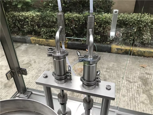 Machine de remplissage, bouchage et capsulage automatique de flacons en verre pour produits chimiques et boissons, haute précision, 2-200 ml, motorisée par PLC, pour petites bouteilles - Product Image 5