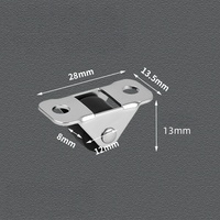 Roulettes directionnelles miniatures de 0,5 pouce pour lit tatami, roulettes pivotantes en caoutchouc silencieuses en nylon