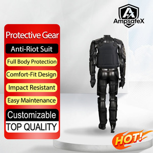 Wholesale AmpsafeX Brand Full Body Hard Tactical Suit Stab Resistant Fireproof EVA <b>Security</b> Safety <b>Equipment</b> Factory Direct - Product Image 1