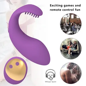 10 vitesses intelligent puissant médical Silicone USB Charge télécommande gode portable Masturbation culotte vibrateur pour femme adulte produits