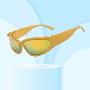 New Futurism <span class=keywords><strong>Trend</strong></span> occhiali UV400 occhiali da sole per bicicletta per sport all'aria aperta Y2K occhiali da sole circostante - Product Image 3