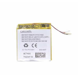 Batterie de remplacement A1236 616-0337 pour Nano 3ème génération 4 Go 8 Go CE RoHS en stock 370 mAh Li-Polymère Haute Qualité Vente en Gros - Product Image 5