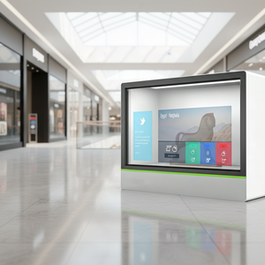 YINGTOUCH Armoire à vin transparente <span class=keywords><strong>86</strong></span> pouces pour vins blancs et étrangers, haut de gamme, commerciale, verticale, avec écran tactile capacitif intégré - Product Image 1