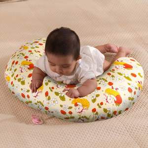 หมอนรองให้นมและนอนคว่ำสำหรับเด็ก พร้อมปลอกผ้าฝ้ายซักเครื่องได้ - Product Image 1