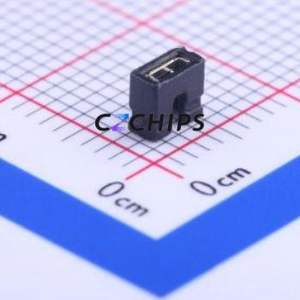 Z-207202P0-0000 Shorting Cap / Jumper Cap P=2mm Connector 2mm Open Top Type 1.5A - Product Image 1