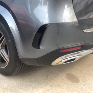 กันชนหลัง Mercedes-Benz GLE-Class W167 ลายคาร์บอนไฟเบอร์สีดำเงา วัสดุ ABS แบบติดกาว สำหรับปี 2019+ - Product Image 1