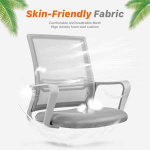 Cómodo Escritorio de <span class=keywords><strong>Pc</strong></span> al por mayor DDP MOQ 1 silla de oficina de malla Venta caliente hogar funcional ergonómico ordenador sillón con ruedas - Product Image 6