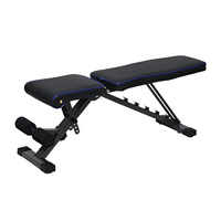 Banc de musculation pliable en métal durable, tabouret pour haltères, poids maximal de l'utilisateur 120 kg, équipement d'exercice intérieur, bancs, supports