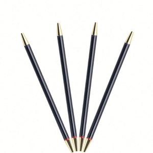 Wholesale High-End 1.0 Width Twist Metal Ballpoint Double-End With Two <b>Color</b> Ink Promotional Slim Ball <b>Pen</b> for Office - Product Image 1