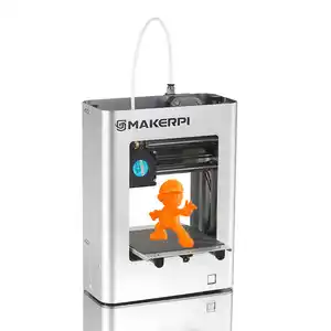طابعات ثلاثية الأبعاد 48 واط منخفضة الطاقة MakerPi M1 للطباعة على البناء ثلاثية الأبعاد آلة طباعة ثلاثية الأبعاد بلاستيك مع فوهة 0.4 ملم