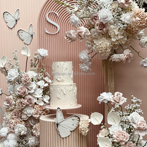 Festa di compleanno <span class=keywords><strong>foto</strong></span> sfondo <span class=keywords><strong>arco</strong></span> <span class=keywords><strong>arco</strong></span> matrimonio fiori di seta artificiale <span class=keywords><strong>arco</strong></span> con cornice in metallo - Product Image 3