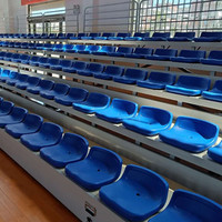 Sièges de stade rétractables d'extérieur et d'intérieur de haute qualité en HDPE, fauteuils bas – Bonne affaire