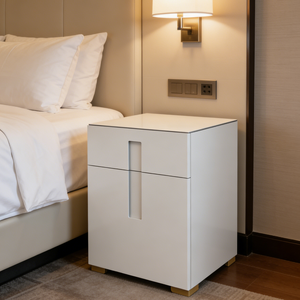 Caja Fuerte de Acero <span class=keywords><strong>CTG</strong></span>-60 Blanca Gris con Cerradura Electrónica de Código, Caja Fuerte para Hogar, Hotel, Escuela, Hospital - Product Image 4