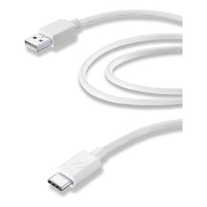 Cavo CABLE DE ALIMENTACIÓN USB C Blanco 2m USBDATACUSBC2TW - Product Image 1