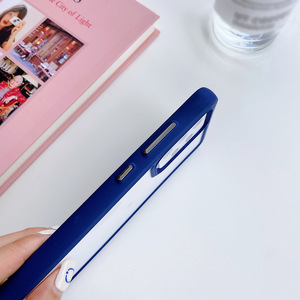 Thiết Kế Tương Phản Màu Da TPU + PC Vỏ Điện Thoại Màu Tương Phản Chống Rơi Cho Samsung S21 Ultra A32 5G - Product Image 4