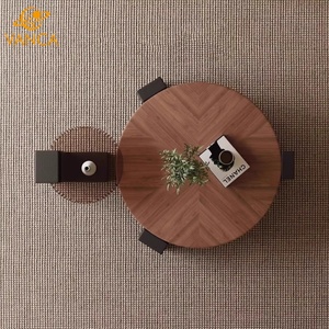 Table basse et table <span class=keywords><strong>d</strong></span>'appoint modernes en bois de chêne/bois de bouleau/noyer - Meubles de salon écologiques et durables - Product Image 6
