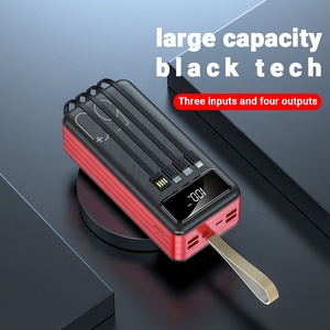 थोक आउटडोर पोर्टेबल पावर बैंक की बड़ी क्षमता 50000 बिजली बैंक पीडी22.5w फास्ट चार्ज के साथ बाहर के लिए डिजिटल - Product Image 5