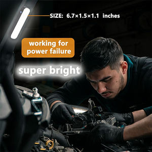 ALECTER Wholesale Rechargeable 18W LED <b>Magnetic</b> Work <b>Lights</b> Portable Camping Solar Daylight Emergency Lighting Outdoor IP65 2200 - Product Image 6