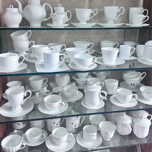 Lots de Vaisselle en Céramique Blanche Classique Style Européen pour Hôtels et Restaurants – Vente en Gros - Product Image 5