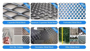 Filtres en maille expansée en acier inoxydable antidérapants à profil <span class=keywords><strong>de</strong></span> brins surélevés, conception auto-drainante, découpe sur mesure - Product Image 4