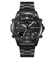 Skmei 2049 Montre Électronique à Minuteur Relojes-Hombre Al Por Mayor Relogio Digital Analogique Montres-Bracelets Homme Luxe