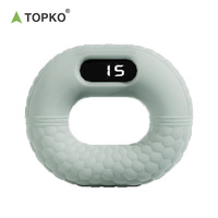 Renforceur de poignets TOPKO avec compteur, en silicone, résistance réglable de 20 à 60 kg, entraîneur pour les doigts