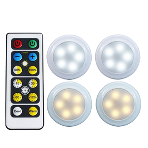 Luz de pared <span class=keywords><strong>LED</strong></span> moderna para el hogar de 4 piezas y lámparas de mesa Luz nocturna alimentada por batería con <span class=keywords><strong>control</strong></span> táctil para dormitorio y sala de estar - Product Image 1