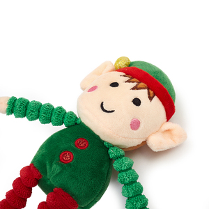 Simpatici elfi di peluche personalizzati bambola di natale morbida peluche alce - Product Image 6