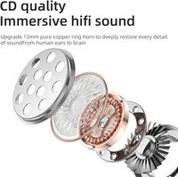 Casque BT sans fil direct d'usine, casque semi-intra-auriculaire, TWS, réduction du bruit d'appel, longue durée
