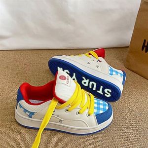 Original Niche Color <b>Block</b> Cute Bread Shoes Women Ins Trendy Spring New Student Versatile Round Toe Board Shoes - Product Image 3