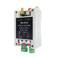 WAYHANG WH-120 Ultra 4G GSM ABS Ouvre-porte de garage compatible application WH CONTROL, interrupteur à relais unique pour portes coulissantes/battantes, facile à utiliser