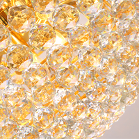 JYLIGHTING Nouveau Style Lustre et Suspension LED en Cristal pour Décoration de Projet de Villa et Mariage, Fabricant