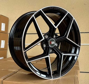 Jantes de voiture de tourisme SKA, nouveau design, 17-19 pouces, 5 trous, 5x112 5x114.3/100/120/108, jantes de course à cinq rayons - Product Image 3