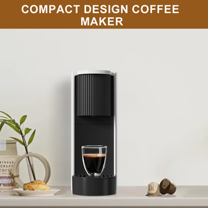 Kingze Cafetière expresso domestique automatique Système d'infusion portable électrique haut de gamme Petite cafetière à capsules pour usage domestique et extérieur - Product Image 3